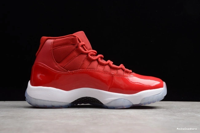 MaikeSneakers RetroGym Air Jordan 11 Red 378037-623 0807